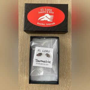 NWOT El Loro Sterling Silver Tourmaline Earrings